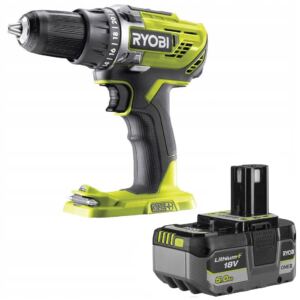 WIERTARKO-WKRĘTARKA BEZPRZEWODOWA ONE+ 2 BIEGI 18V R18DD3-0 RYOBI + 5Ah