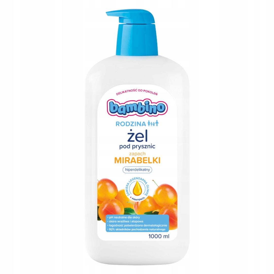 Zestaw BAMBINO Rodzina żel pod prysznic mirabelka - obrazek 9