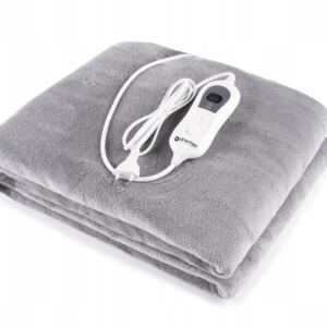 OROMED ORO-BLANKET KOC OGRZEWAJĄCY GRZEWCZY POLAROWY SZARY 130X180 CM