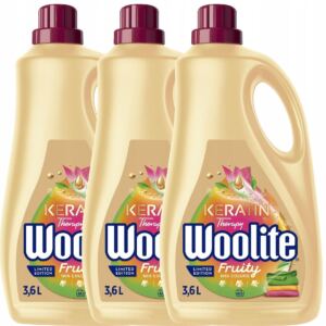 Woolite P艂yn do Prania kolor贸w Colour Fruity Zapach Owocowy 3,6l x3