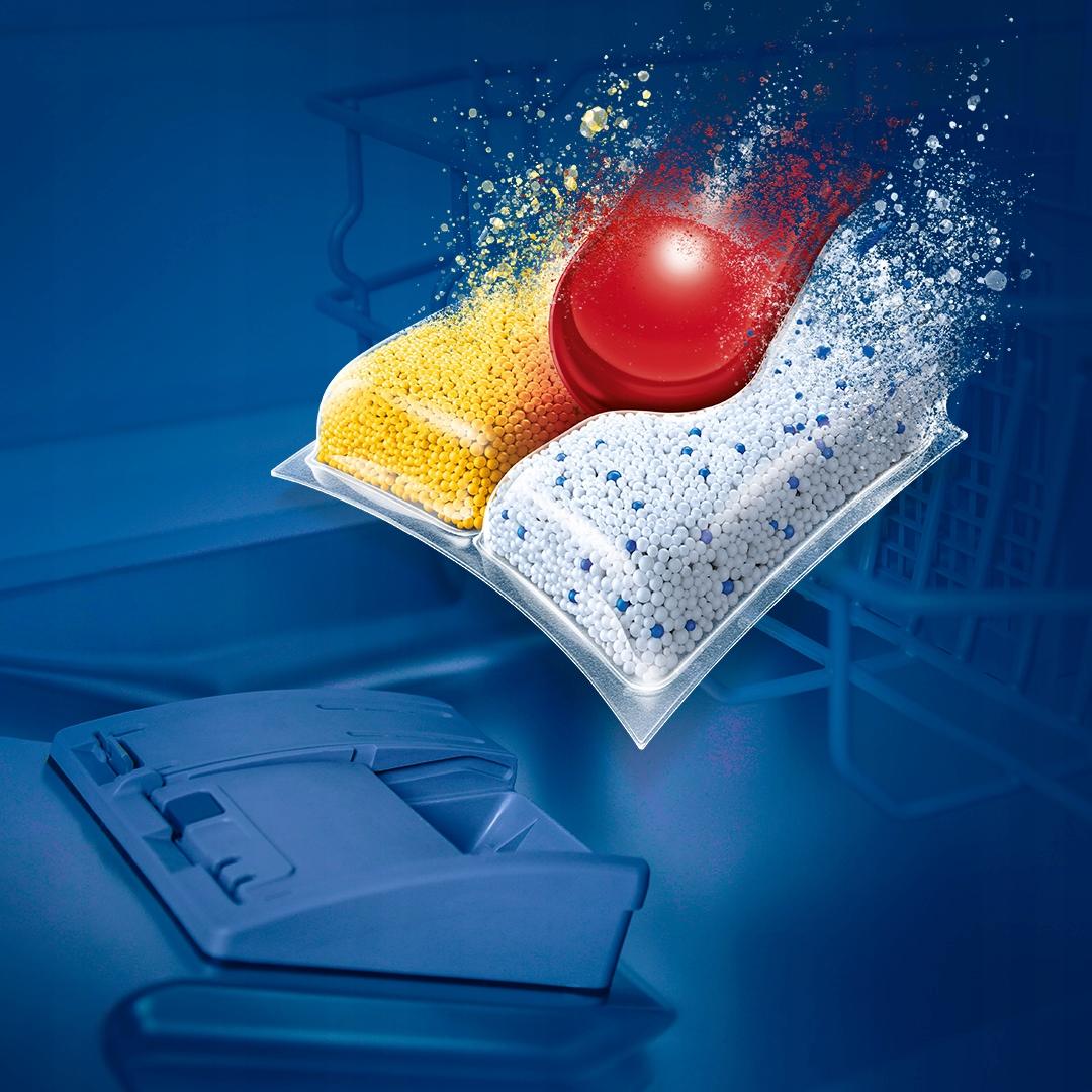 FINISH Kapsułki do zmywarki Quantum 60 Lemon + Nabłyszczacz 400ml Cytrynowy - obrazek 3