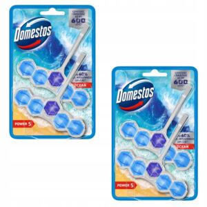 DOMESTOS KOSTKA TOALETOWA ZAWIESZKA DO WC POWER 5 P5 OCEAN 4x50g