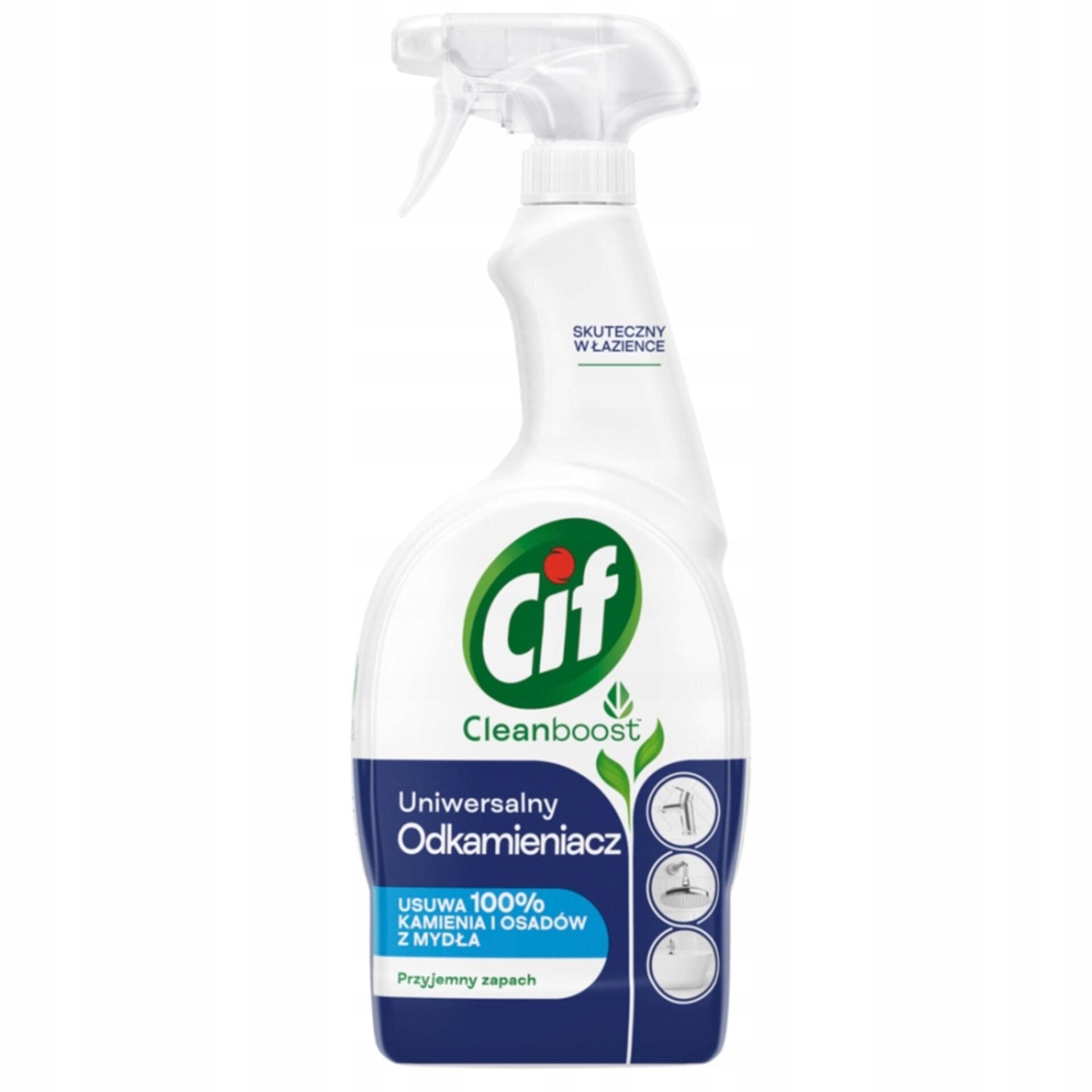 Cif Power&Shine do Łazienek Przeciw Kamieniowi Spray 750ml x2 - obrazek 2