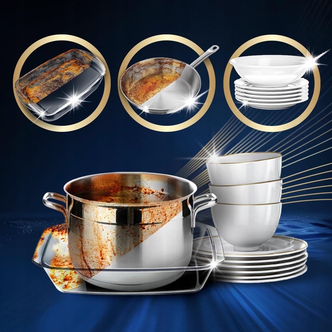 FINISH KAPSUŁKI DO ZMYWARKI ULTIMATE PLUS ALL IN ONE REGULAR 4x25=100 sztuk - obrazek 10