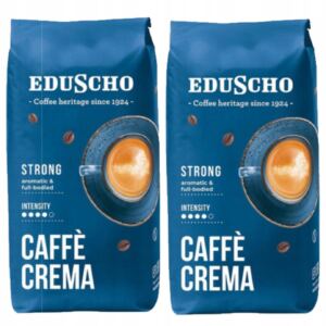 Eduscho Caffè Crema Strong Kawa Ziarnista Arabika Robusta 1kg x2