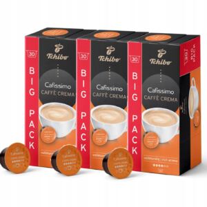 Tchibo Cafissimo Crema Rich Aroma Kawa Arabika 30x3 Kapsułek Zestaw