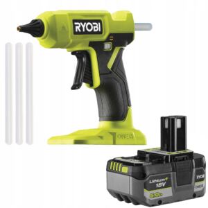 RYOBI RGLU18-0 PISTOLET DO KLEJENIA KLEJU NA GORĄCO 18V 200 °C 11mm + 5Ah