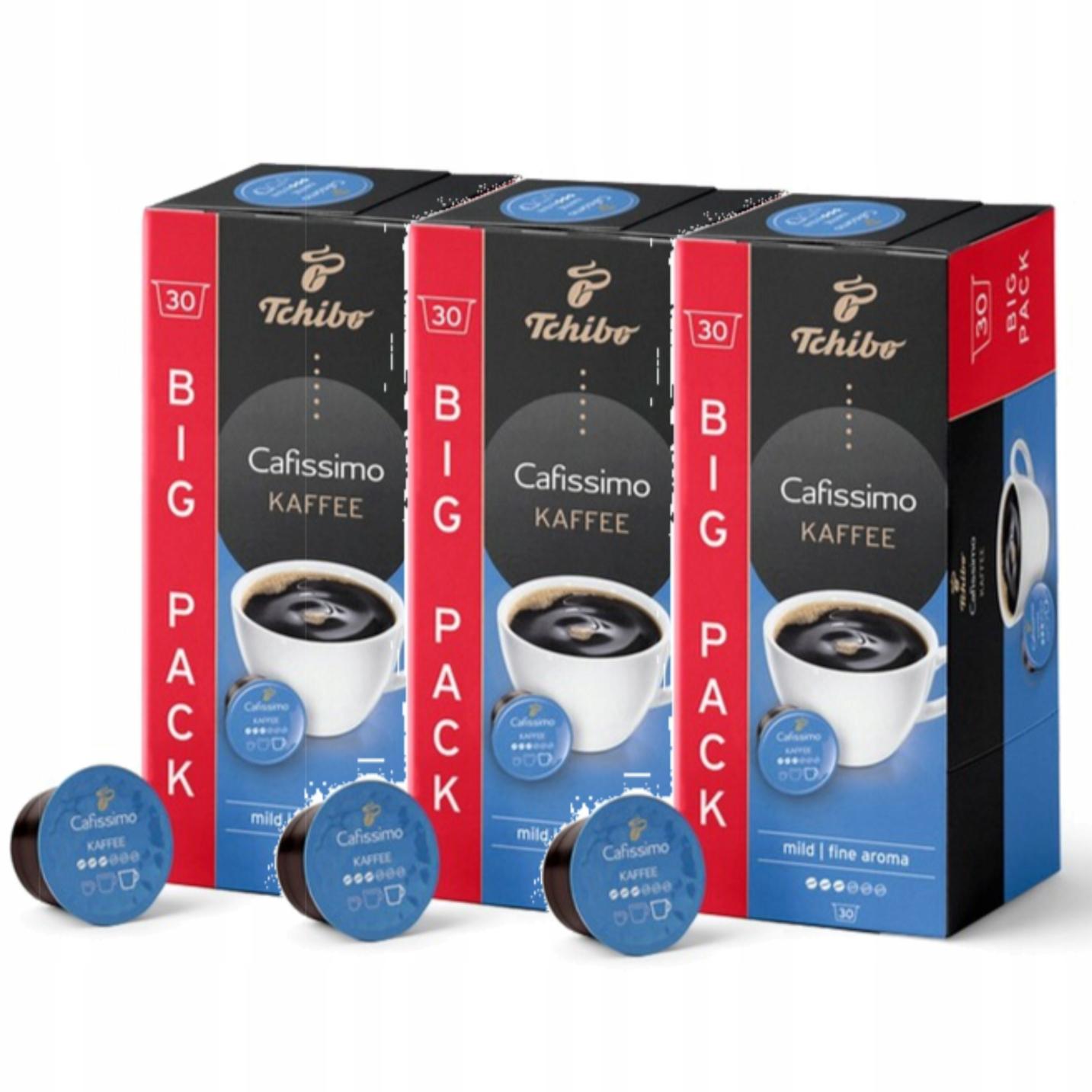 Tchibo Cafissimo Fine Aroma Kawa Arabika 30x3 Kapsułek Zestaw