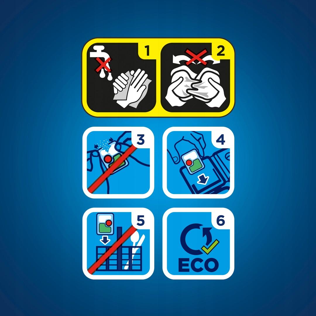 FINISH Ultimate Kapsułki Do Zmywarki Mycia Naczyń Ekologiczne 0% 4x45=180 - obrazek 13