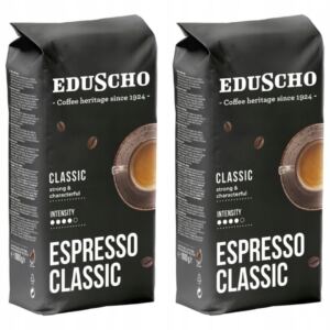 Eduscho Espresso Classic 1000g Kawa Ziarnista x2
