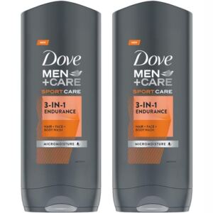 Dove Zestaw Men Endurance 3w1 Sport Żel Pod Prysznic dla mężczyzn 400ml x2