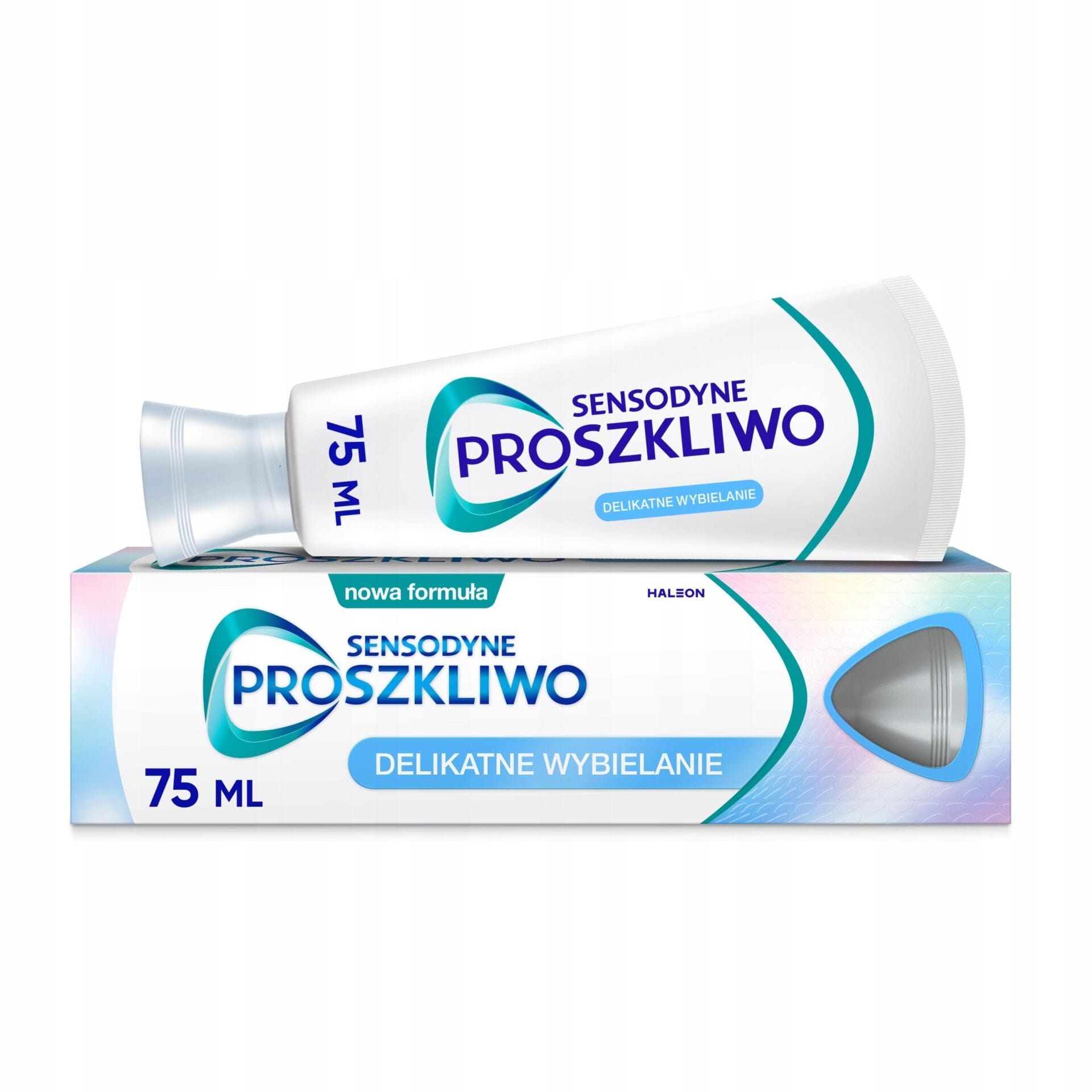 SENSODYNE ZESTAW PROSZKLIWO DELIKATNE WYBIELANIE PASTA DO ZĘBÓW 3X 75ML - obrazek 2