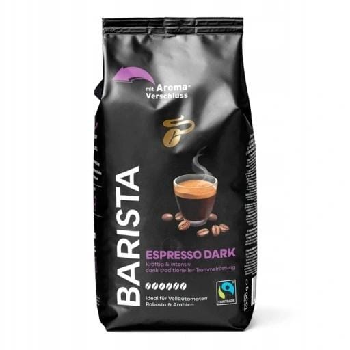 Tchibo Kawa Ziarnista Barista Espresso DARK 1kg x3 - obrazek 2