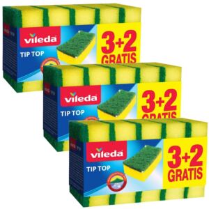 Vileda 3x Zmywaki Gąbki Style 3+2 Myjki kuchenne