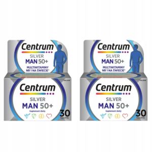 Multiwitamina Centrum Man 50+ witaminy minerały dla mężczyzn 60 tabletek