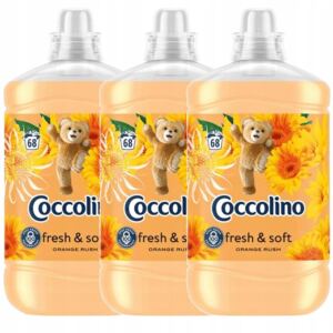 Coccolino Creations Orange Rush Płyn do Płukania Tkanin 1,7L 68prań x3