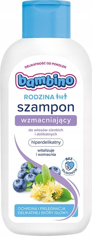 BAMBINO SZAMPON RODZINA WZMACNIAJĄCY 400ML *3 - obrazek 2