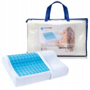 OROMED PODUSZKA ORTOPEDYCZNA Z ŻELEM CHŁODZĄCYM PROFILOWANA 55x35x9/11 cm