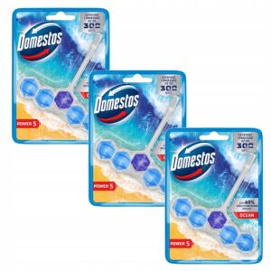 DOMESTOS KOSTKA TOALETOWA ZAWIESZKA DO WC POWER 5 P5 OCEAN 3x50g