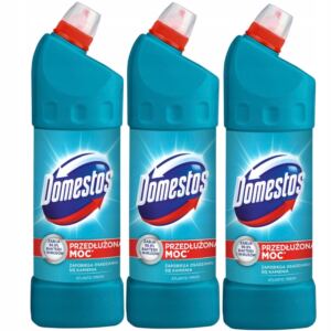 Domestos Żel WC do Toalety Atlantic Fresh 1L x3