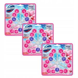 DOMESTOS KOSTKA TOALETOWA ZAWIESZKA DO WC POWER 5 P5 MAGNOLIA 9x50g