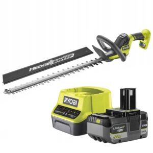 NOŻYCE ŻYWOPŁOTU 18V RYOBI RY18HT55A + Ładowarka + Akumulator 5Ah