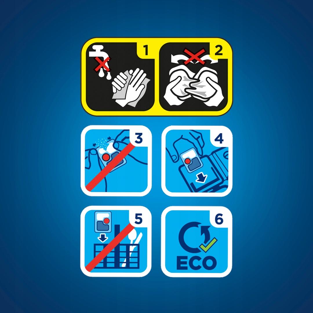 Finish Powerball Quantum All-in-1 Kapsułki Do Zmywarki do Naczyń 160 Sztuk - obrazek 7