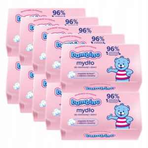 10 x BAMBINO Mydło pielęgnacyjne dla dzieci 90g