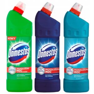 Domestos Zestaw mix Płyn do WC Toalety 3L