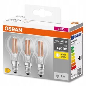 Osram Ledvance 呕ar贸wka LED STAR FILAMENT E14 4W = 40W 2700K