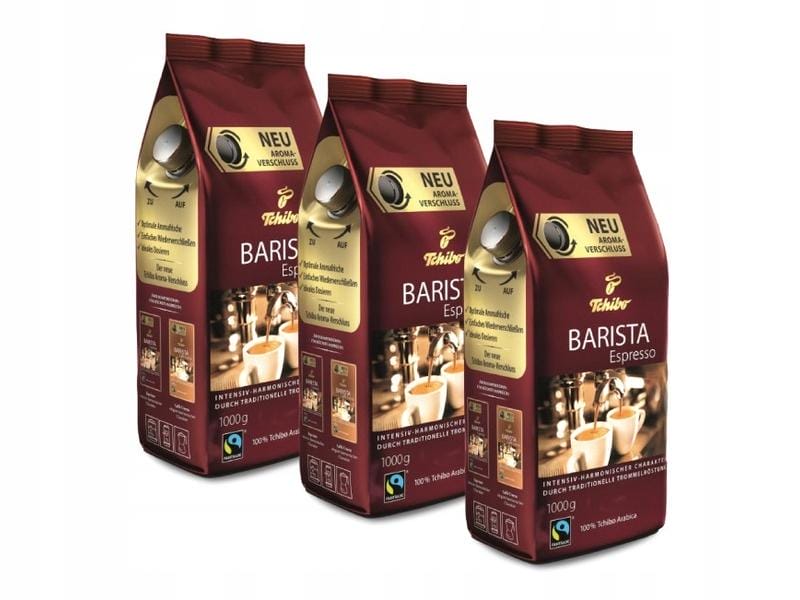 Tchibo Barista Espresso Kawa Ziarnista 1kg x2 Arabika - obrazek 16