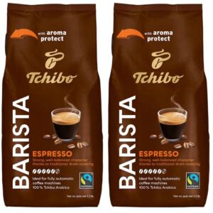 Tchibo Barista Espresso Kawa Ziarnista 1kg x2 Arabika