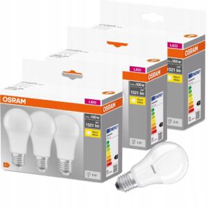 Osram żarówka LED 13W = 100W E27 barwa 27000K x9