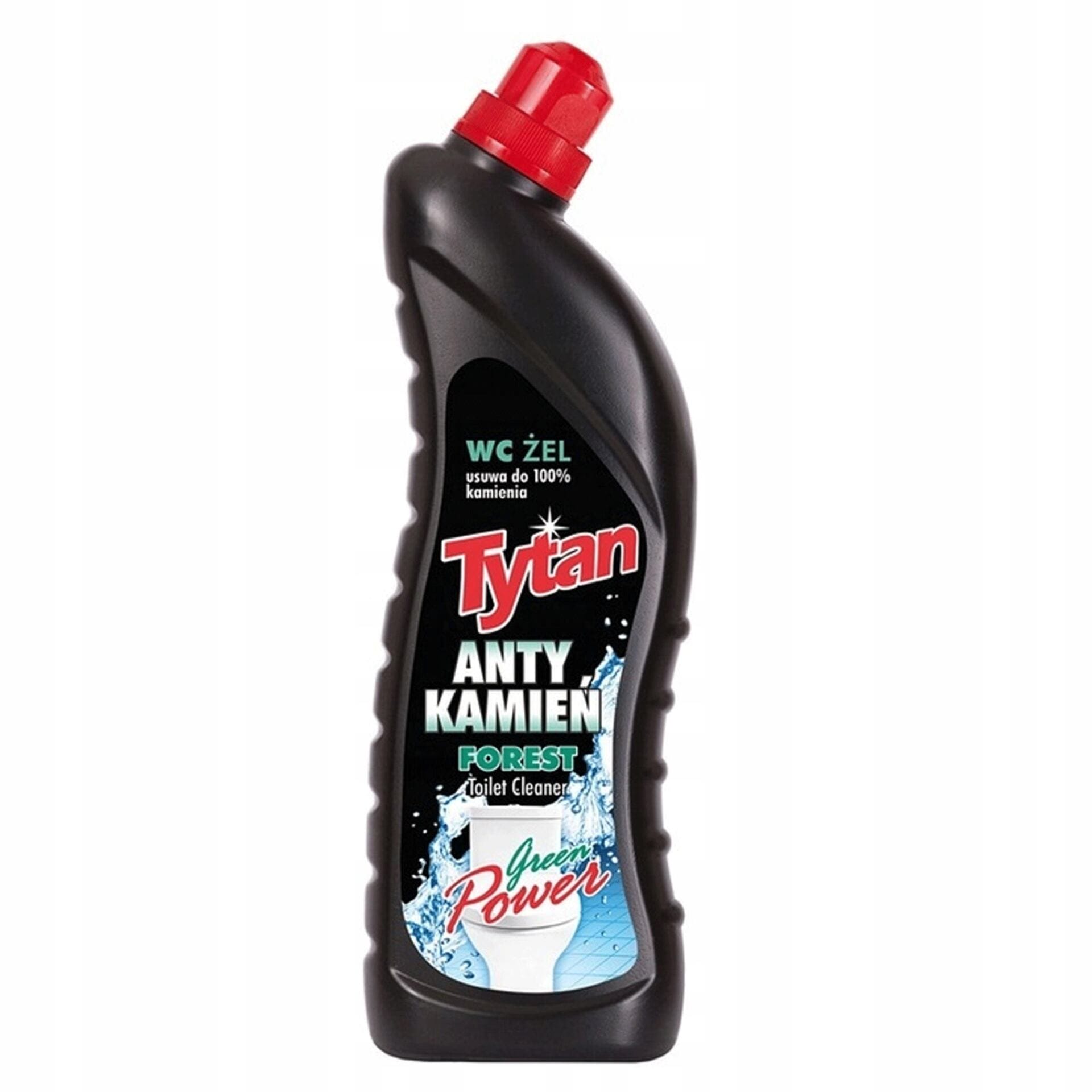 Tytan Anty Kamień Żel do Toalet WC Green Power 3x 700ml - obrazek 2