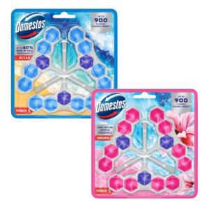 DOMESTOS KOSTKA TOALETOWA ZAWIESZKA DO WC POWER P5 MIX 6x50g