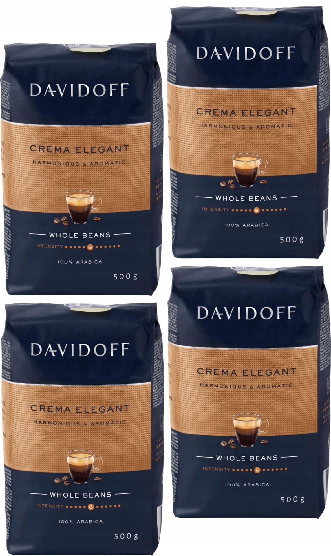 Davidoff Cafe Crema Elegant Kawa Ziarnista 500 g x2 - obrazek 11
