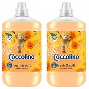 Coccolino Creations Orange Rush Płyn do Płukania Tkanin 1,7L 68prań x2
