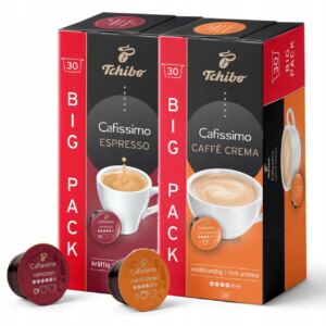 Tchibo Cafissimo Crema Rich Aroma Kawa Kapsułki 30Kap/Espresso Intense 30Ka