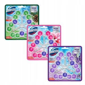 DOMESTOS KOSTKA TOALETOWA ZAWIESZKA DO WC POWER 5 P5 MIX 9x50g
