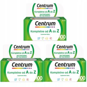 Multiwitamina Centrum od A do Z minerały witaminy Suplement diety 300 tab