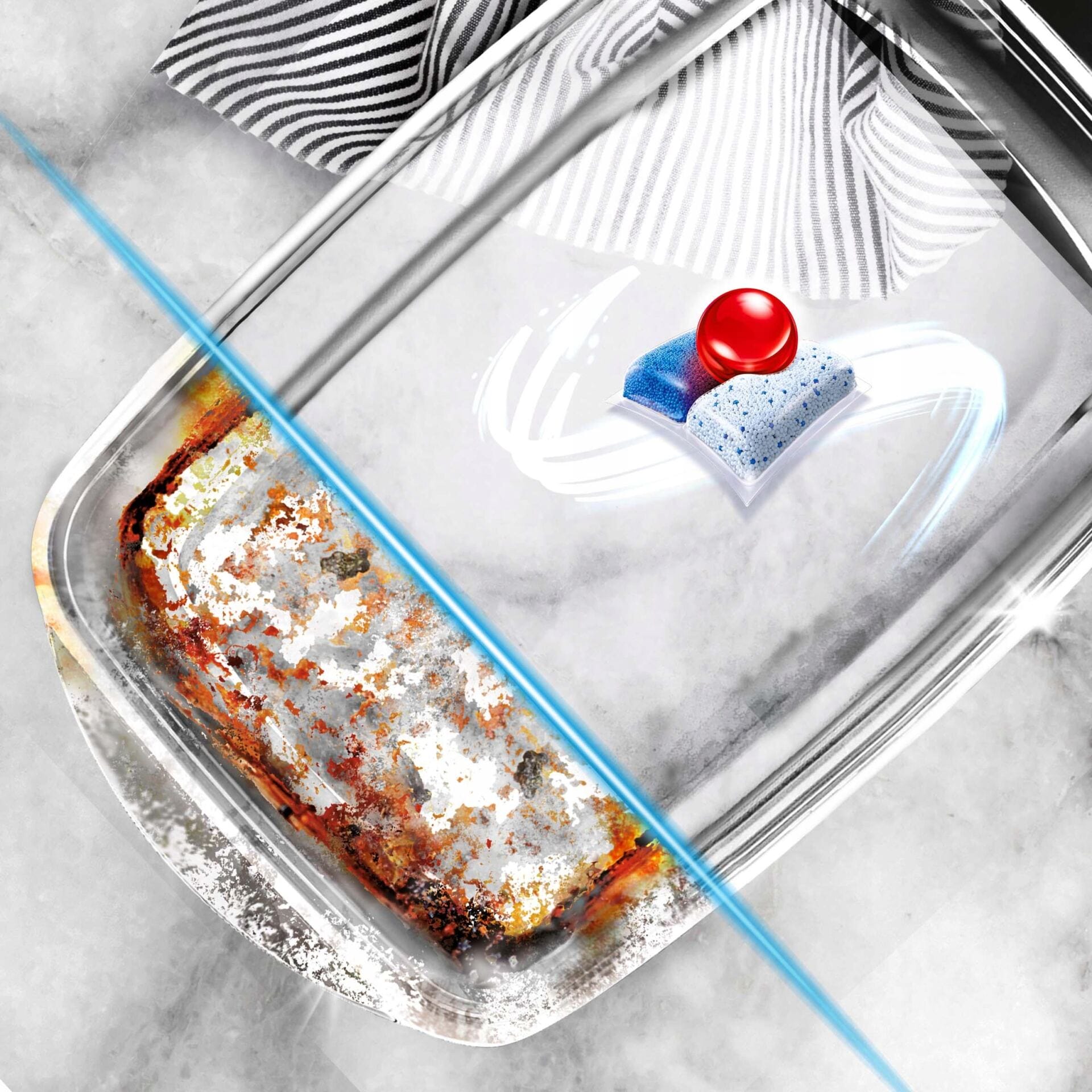 Finish Zestaw Powerball Quantum Kapsułki do Zmywarki Fresh 240 sztuk Zapas - obrazek 16