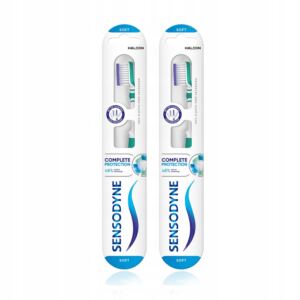 Sensodyne Szczoteczki do z臋b贸w Complete Protection Soft Mi臋kkie W艂osie x2