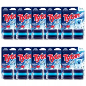TYTAN KOSTKA DO SPŁUCZKI BARWIĄCA WODĘ BLUE WATER 20x50g