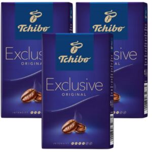 Tchibo Exclusive Kawa Mielona 250g x3 Arabika Robusta
