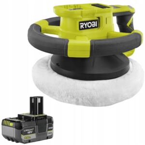 RYOBI MIMOŚRODOWA POLERKA AKUMULATOROWA RBP18250 25CM 18V + BATERIA 5Ah