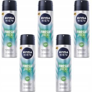 NIVEA Antyperspirant MEN fresh kick 5*150ml