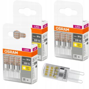 Osram żarówka LED KAPSUŁKA G9 2,6W=30W 2700K x9