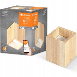 LEDVANCE ORBIS Kinkiet drewno SMART+ WIFI 100x130