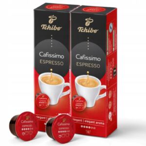 Tchibo Cafissimo Espresso Elegant Aroma Kawa Arabika 10x2 kapsułek Zestaw