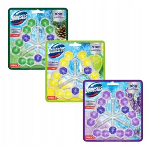 DOMESTOS KOSTKA TOALETOWA ZAWIESZKA DO WC POWER 5 P5 MIX 9x50g